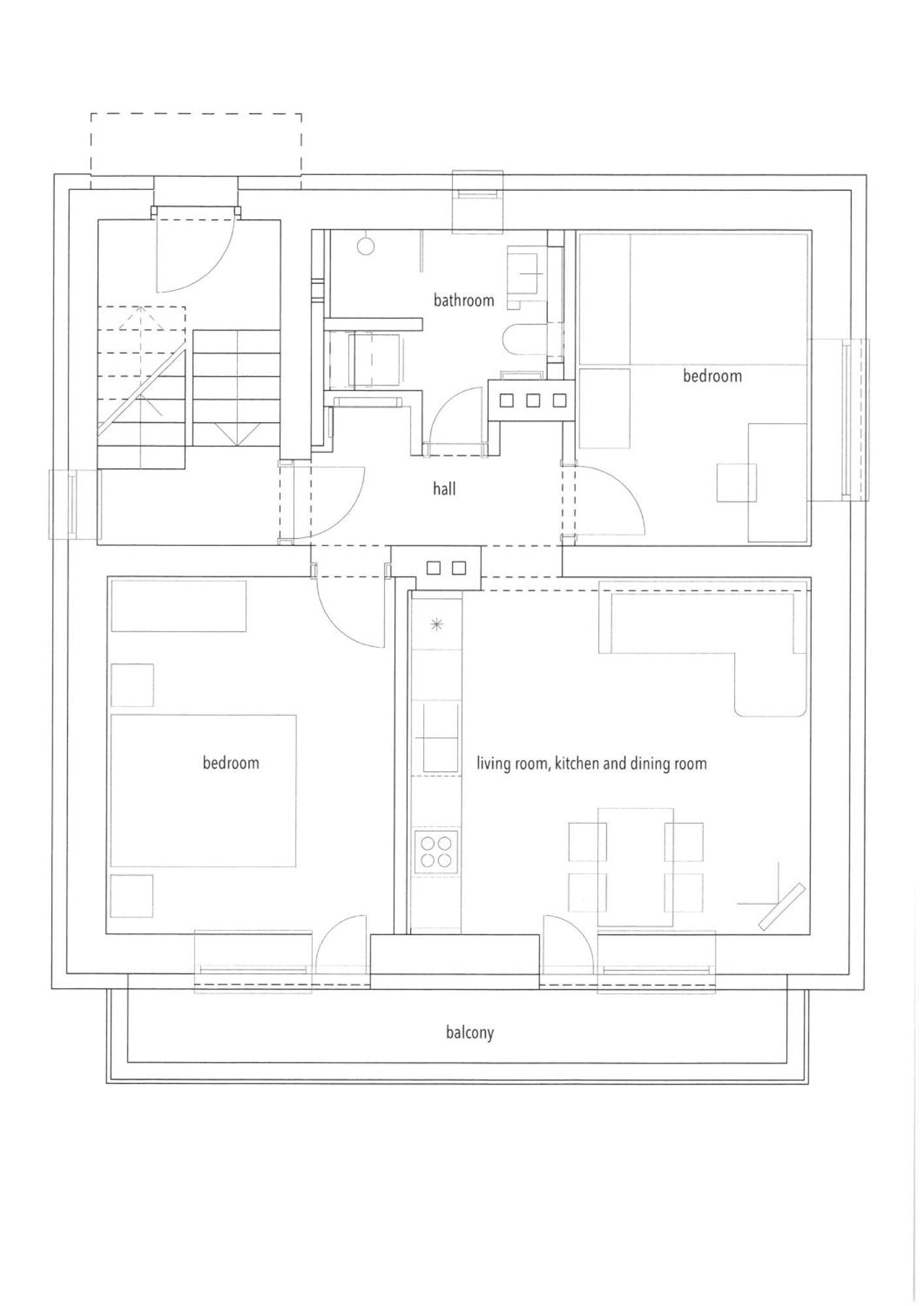 Apartman Black&white