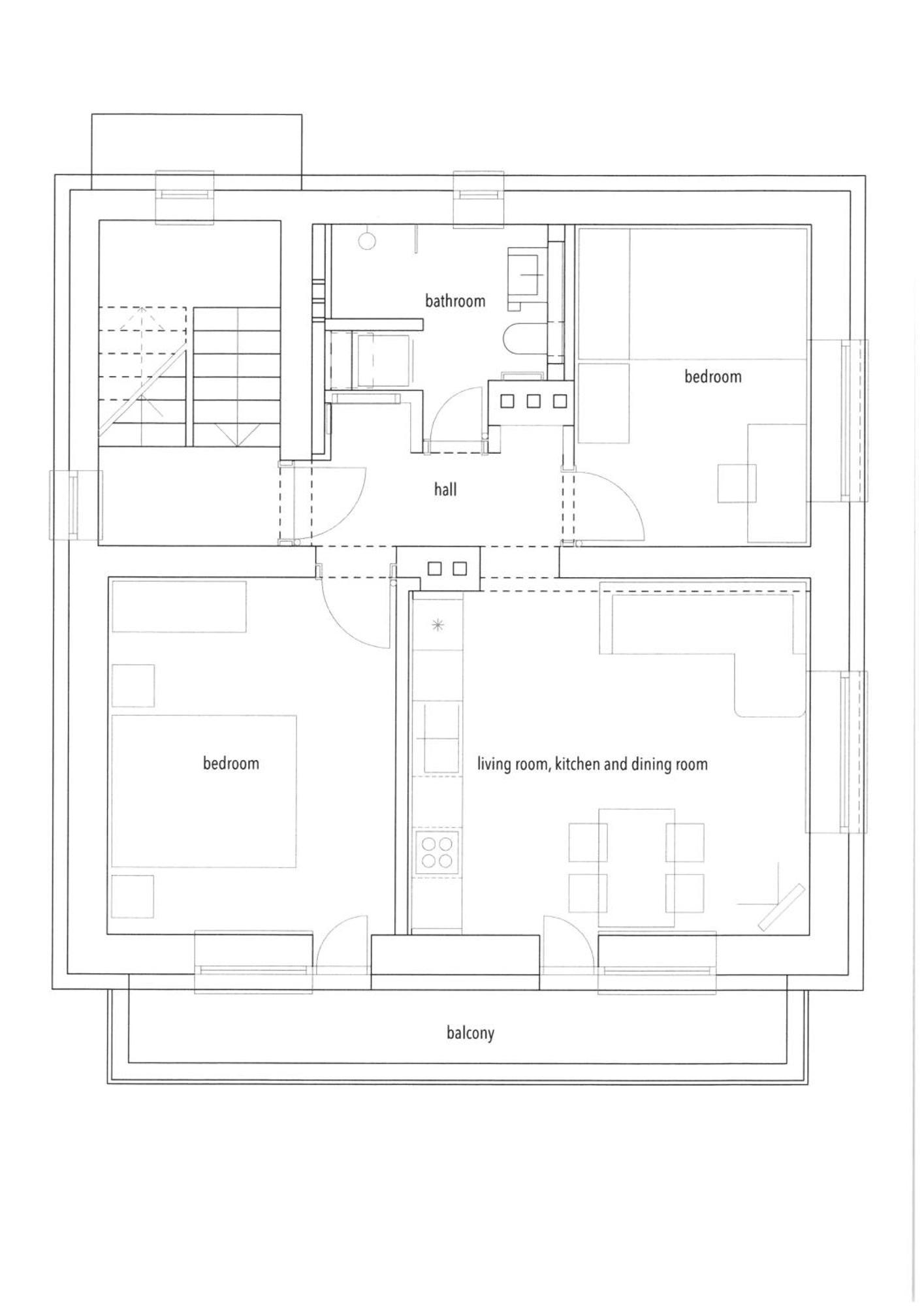 Apartman Black&white